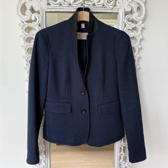 Burberry Blue Blazer Tailored Suit Jacket • 4 - Picture 10 of 11